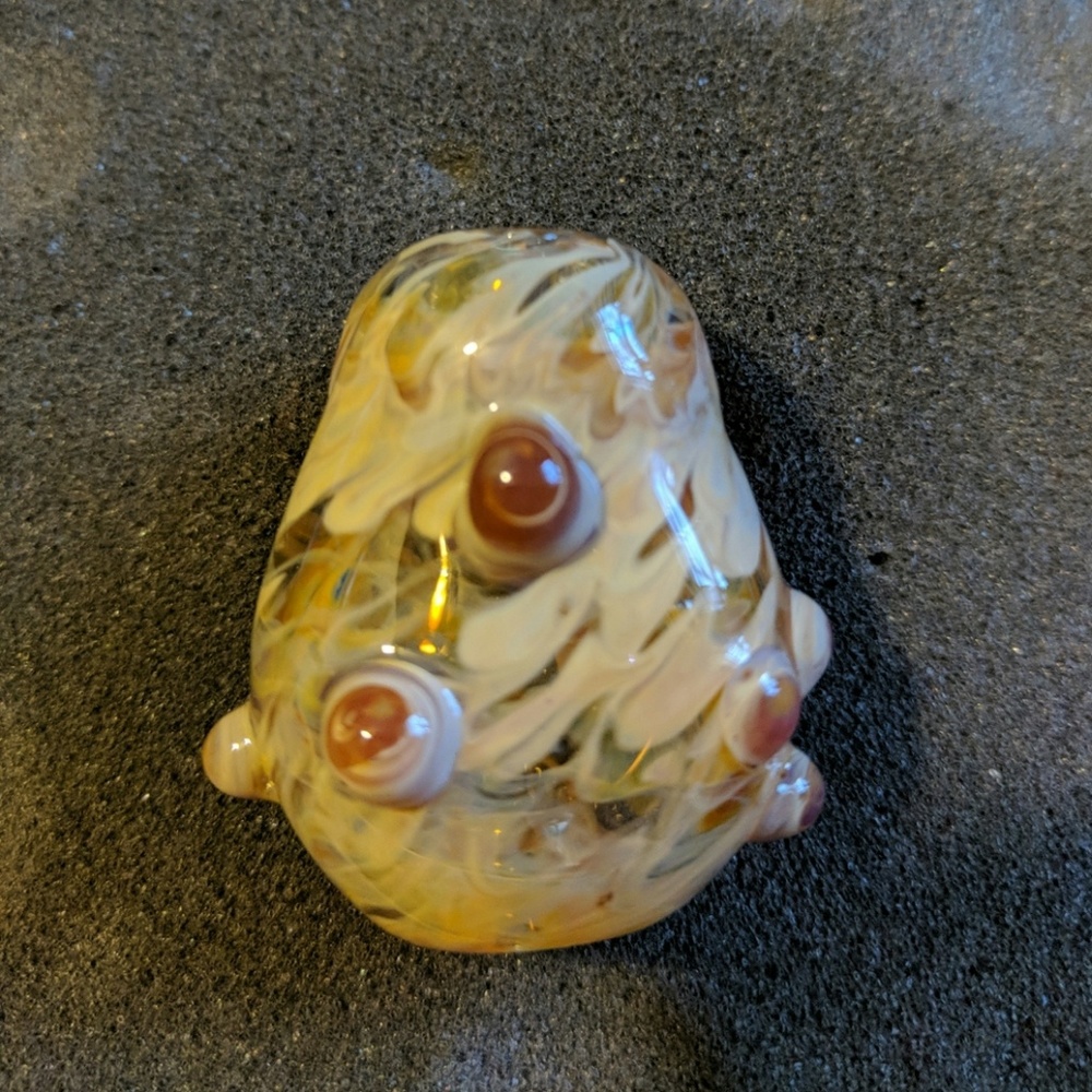 Glass Stoner Stone pendant